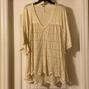 Free People Distressed Top